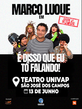 Marco Luque em É Isso que eu Tô Falando!